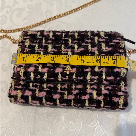 Tory Burch Tweed Emerson Crossbody Bag - Picture 8 of 12